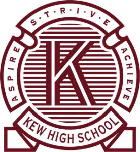 Kew High School logo