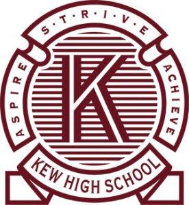 Kew High School logo