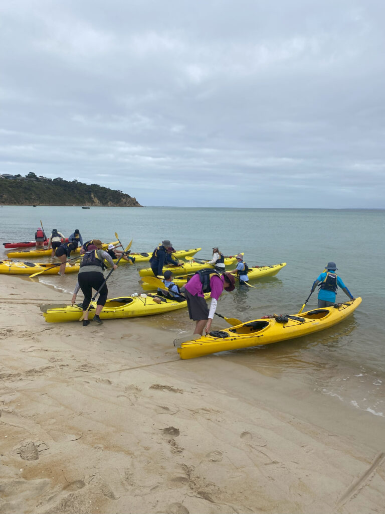 VCE VET Sport and Recreation Sea Kayak trip Kew High School